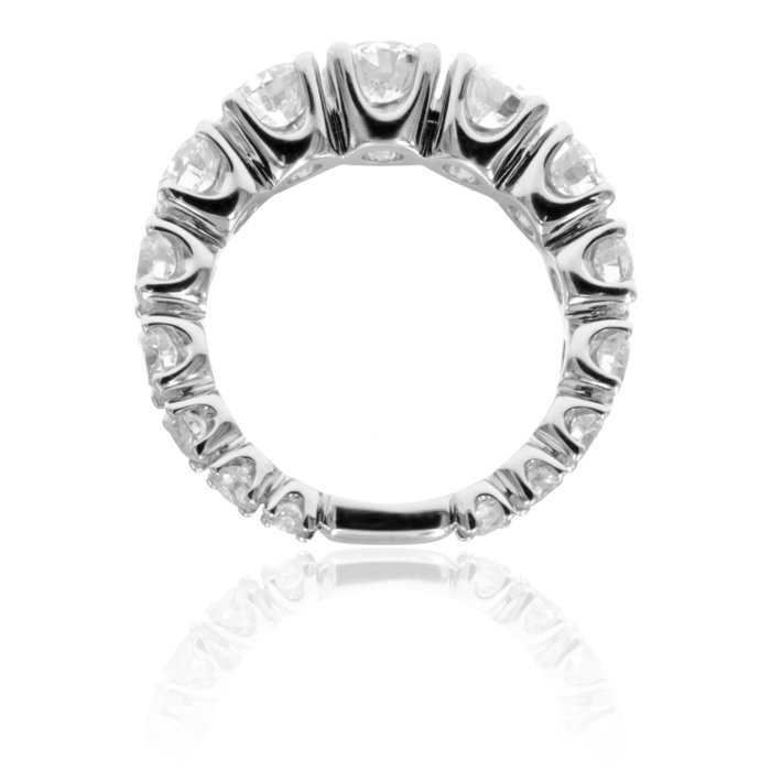 Crivelli - Ring - 18 kraat Hvidguld -  4.31ct. tw.