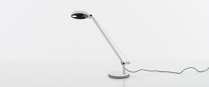 Artemide - Naoto Fukasawa - Skrivebordslampe - Demetra mikrobord - Aluminium, teknopolymer, zamak - 1747W20A