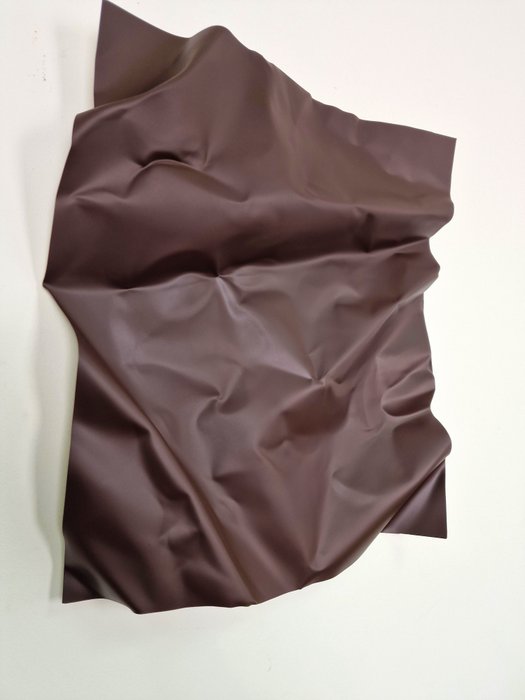 José Soler Art - Steel Silk. Chocolate (Wall Sculpture)