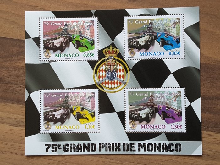 Monaco 2017 - 1 helt år med aktuelle frimærker - Yvert 3062 à 3116 sans les timbres non émis