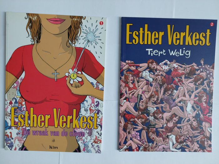 Esther Verkest 1-8 - 1 Comic collection - Første udgave - 2003/2010