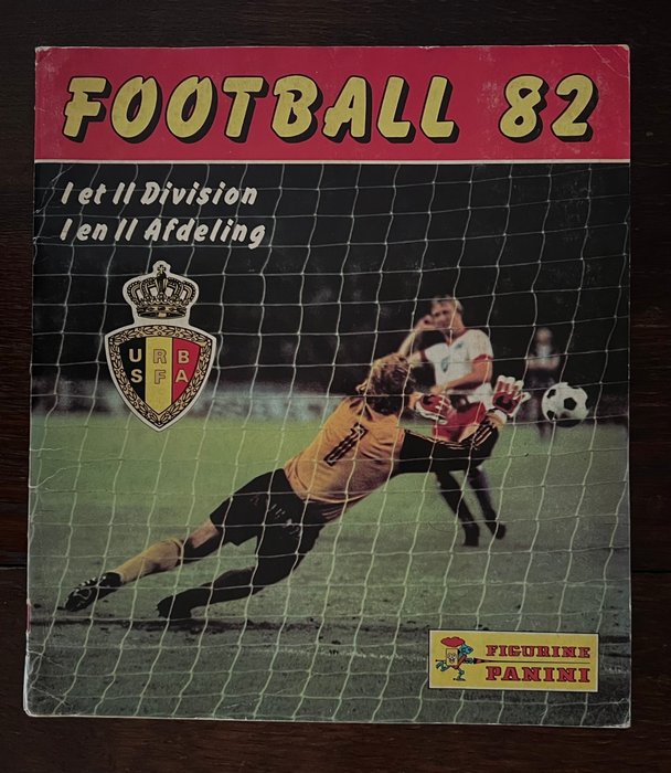 Panini - Football 82 Belgium - 1 Complete Album