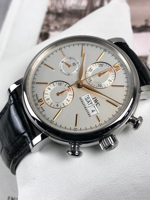 IWC - Portofino Chronograph Automatic - IIW391031 - Mænd - 2011-nu