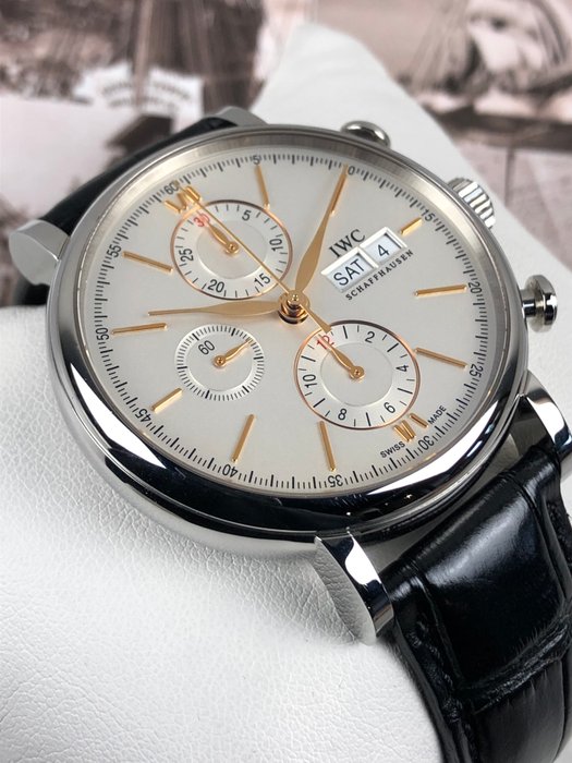 IWC - Portofino Chronograph Automatic - IIW391031 - Mænd - 2011-nu