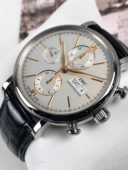 IWC - Portofino Chronograph Automatic - IIW391031 - Mænd - 2011-nu