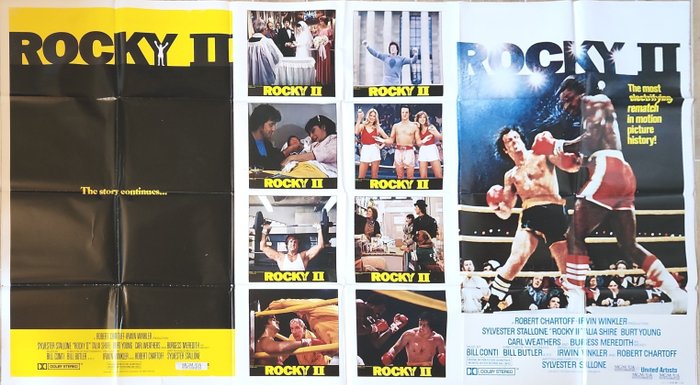 Sylvester Stallone - Rocky II - 1970‹erne