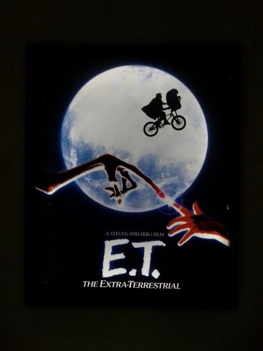 E.T. The Extra Terrestrial (1982) - Fanmade lightbox