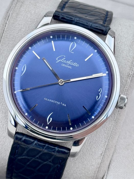 Glashütte Original - Original Sixties Automatic Blue - 02998 - Mænd - 2011-nu