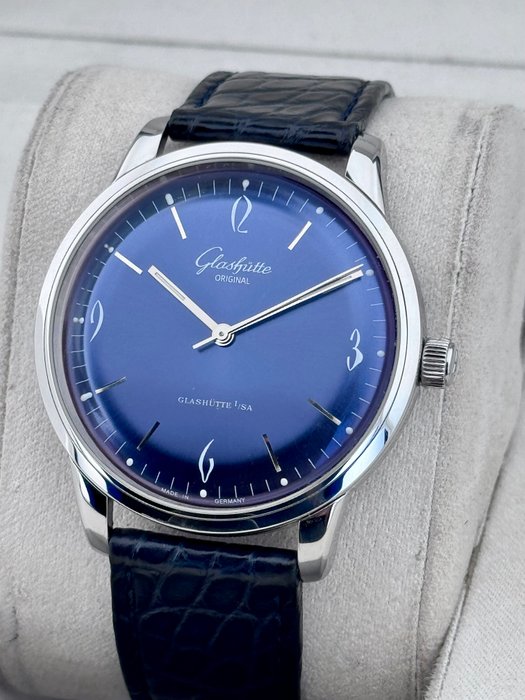 Glashütte Original - Original Sixties Automatic Blue - 02998 - Mænd - 2011-nu