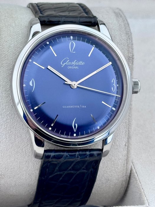 Glashütte Original - Original Sixties Automatic Blue - 02998 - Mænd - 2011-nu