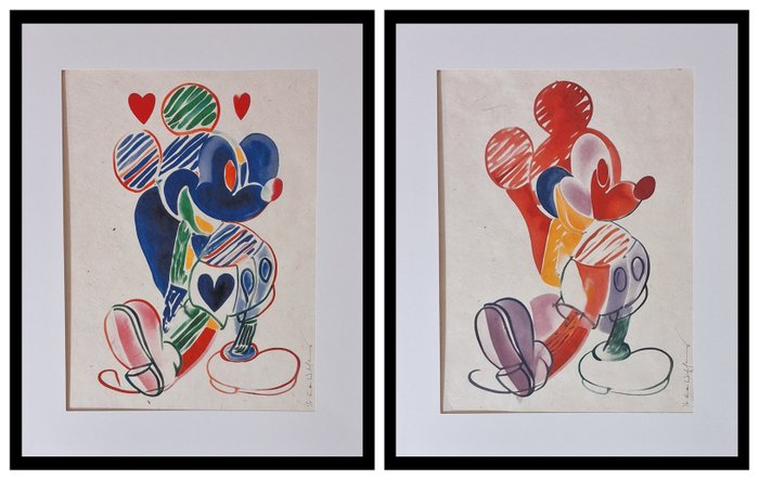 Emma Wildfang - Mickey Mouse - "Tribute series - Icons Reimagined "Henri Matisse"