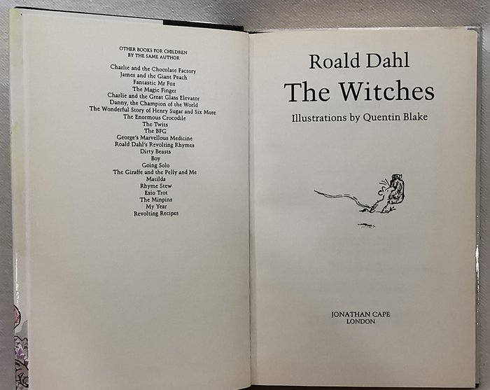 Roald Dahl - The Witches - 1983