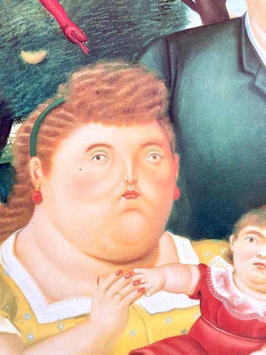 Fernando Botero (1930-2023) (after) - Una famiglia (1989) - 1990‹erne