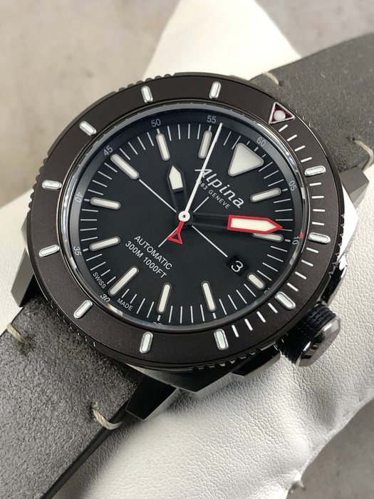 Alpina - Seastrong Diver 300 Automatic - AL-525LGGW4TV6 - Mænd - 2011-nu