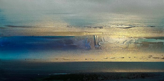 Anderle - Between clouds and ocean V - Diptych - XXL