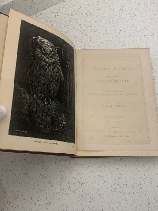 Croxall, La Fontaine, Estrange, Griset - Aesop's Fables - 1869