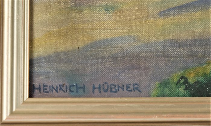 Heinrich Hübner (Berlin 1869-1945 Konstanz-Dingelsdorf) - At the garden gazebo