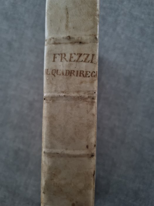 Federigo Frezzi - Il Quadrilegio o poema de' quattro regni - 1725