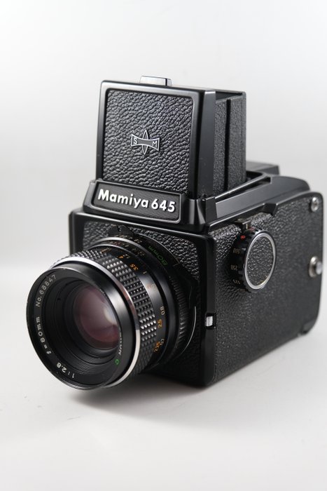 Mamiya M645J + Mamiya Sekor C 80 mm f2.8 Mellemformat kamera