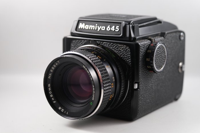 Mamiya M645J + Mamiya Sekor C 80 mm f2.8 Mellemformat kamera