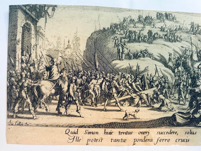 Jacques Callot (1592-1635) - La grande Passione  - la Via Dolorosa, La via Crucis