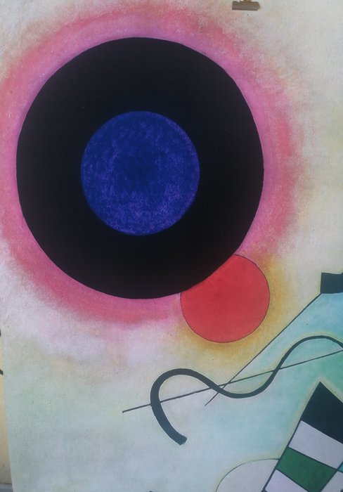 Kandinsky (after) - Composicion Musical nº 8  - Big Size XL - Licensed Print