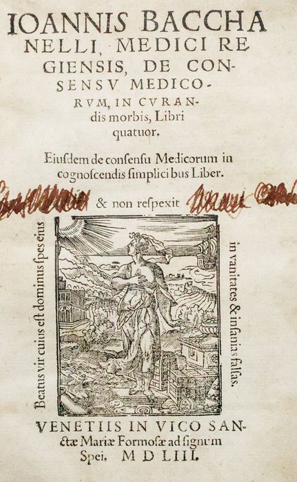 Baccanelli - De Consensu Medicorum - 1553