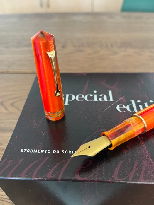 Leonardo Officina Italiana - MZG Mango - Titanium nib - Fyldepen