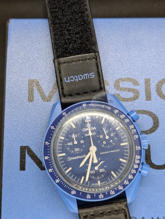 Swatch - MoonSwatch - Mission to Neptune - Ingen mindstepris - Mænd - 2011-nu