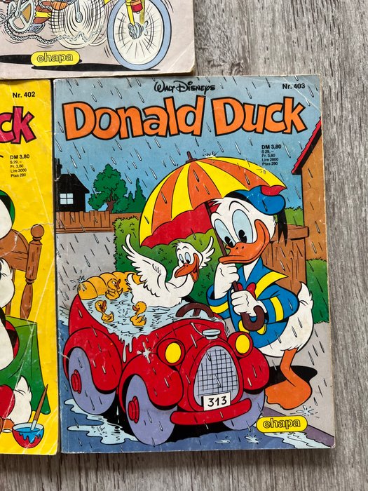 Donald Duck - 3 Bøger - 1989