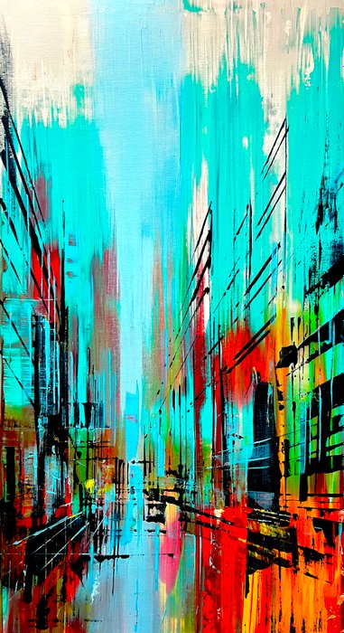 Prettau - Avenue turquoise sketch (vertical)