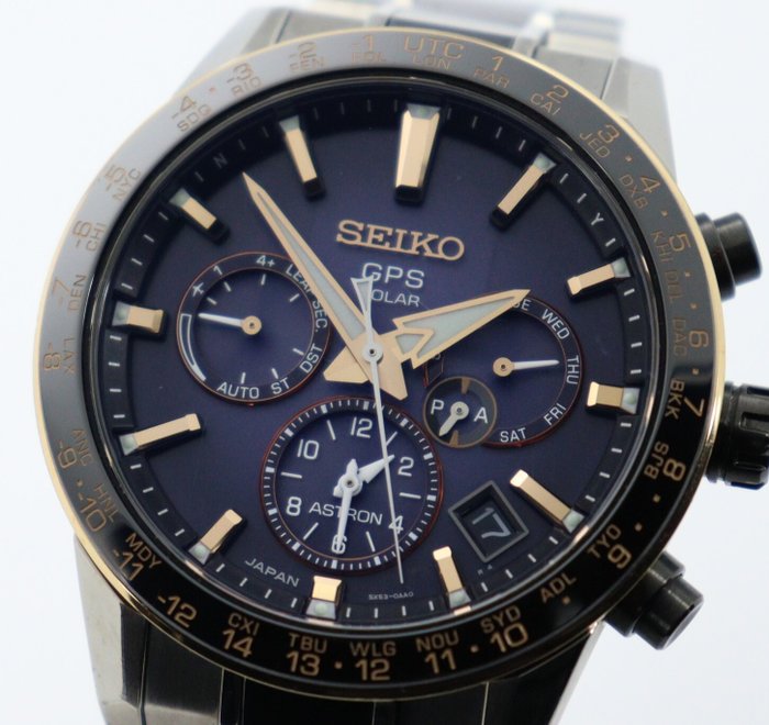 Seiko - Astron GPS - Ingen mindstepris - SBXC007/5X53-0AA0 - Mænd - 2011-nu