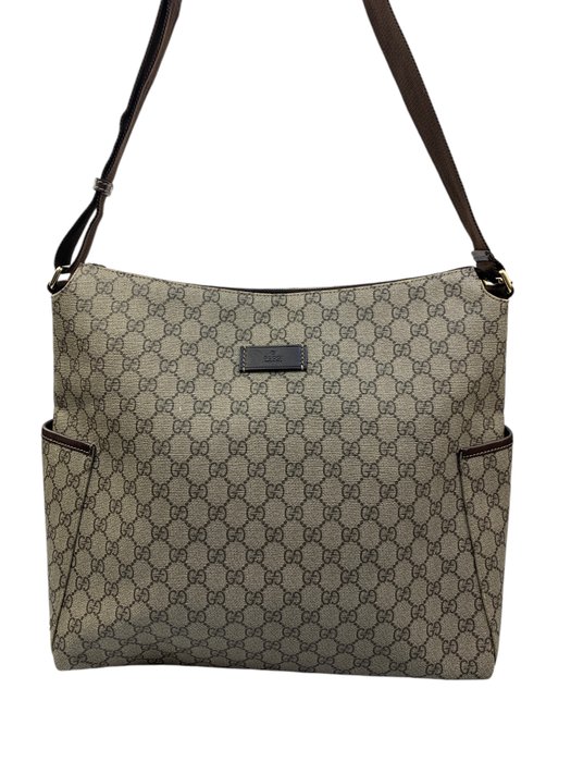 Gucci - GG Coated Canvas - Skuldertaske