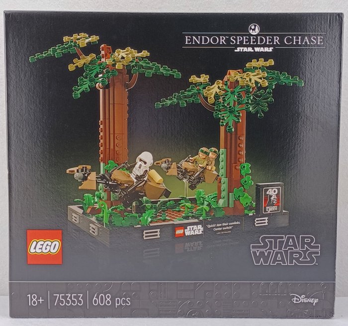 Lego - Star Wars - 75353- Endor Speeder Chase / 75388- Jedi Bob's Starfighter