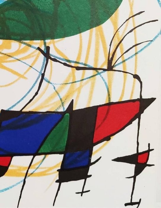 Joan Miro (1893-1983) - Litografía original V