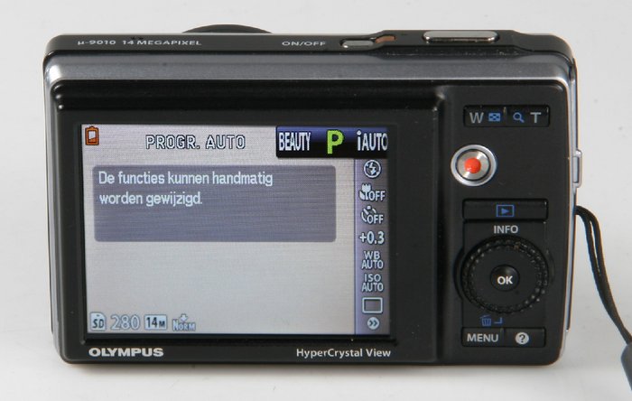 Olympus μ 9010 - 14 MP - Digitalt kompaktkamera