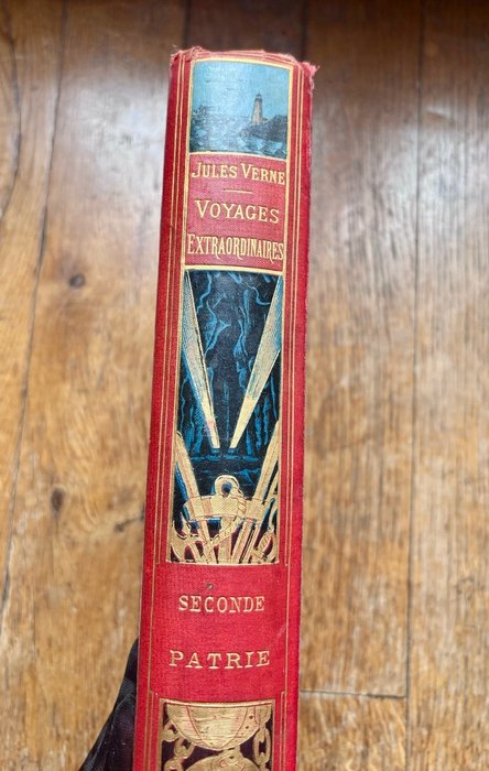 Jules Verne / George Roux - Seconde Patrie. Voyages Extraordinaires - 1900