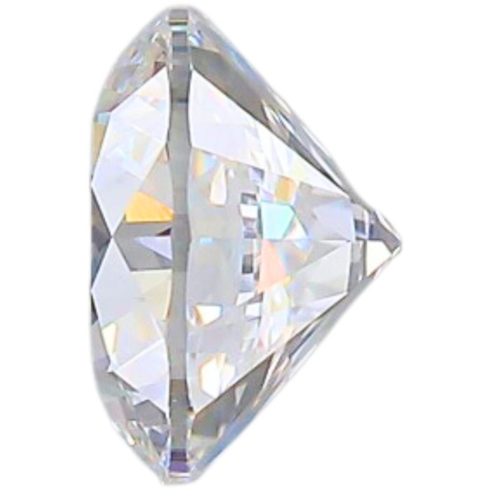 1 pcs Diamant  (Natur)  - 0.90 ct - Rund - D (farveløs) - VVS1 - Gemological Institute of America (GIA) - Topfarve