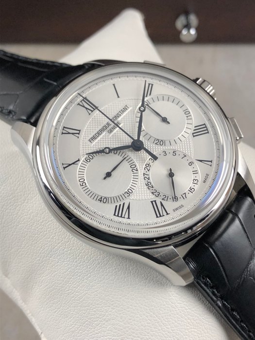 Frédérique Constant - Flyback Chronograph Manufacture Automatic - FC-760MC4H6 - Mænd - 2011-nu