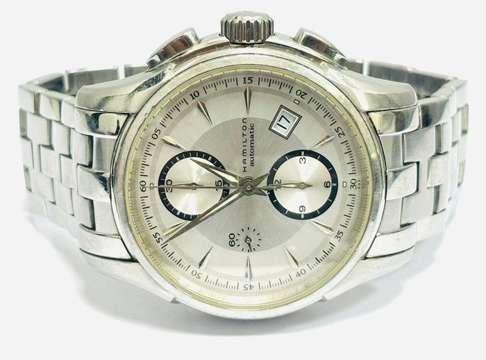 Hamilton - Jazzmaster Auto Chrono Automatic - H326160 - Mænd - 2000-2010