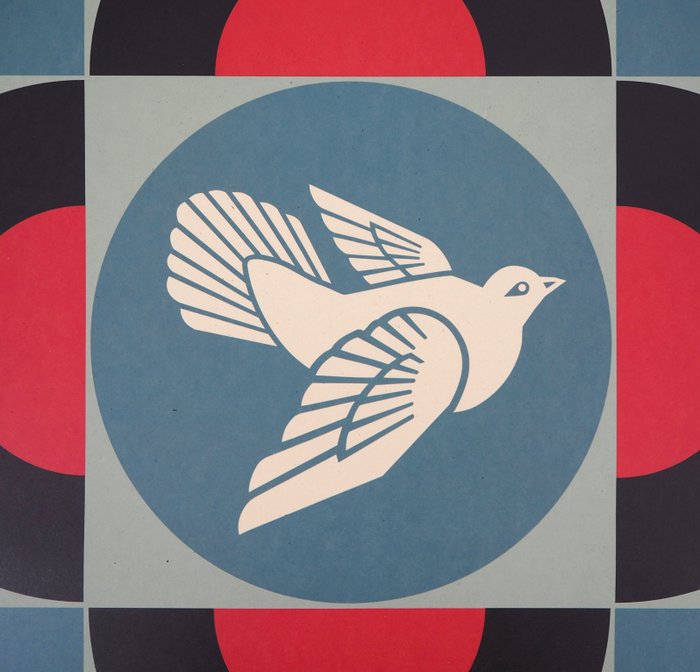 Shepard Fairey (OBEY) (1970) - Geometric Dove : Peace