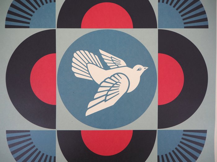 Shepard Fairey (OBEY) (1970) - Geometric Dove : Peace