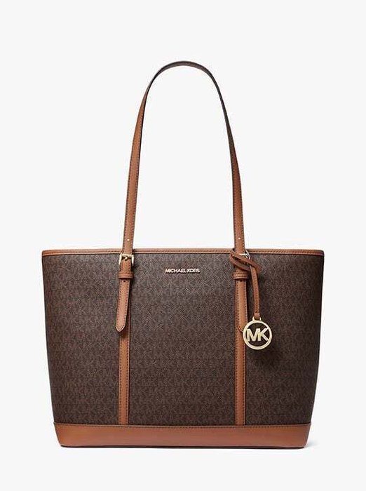 Michael Kors - Jet Set Travel Brown - Håndtaske