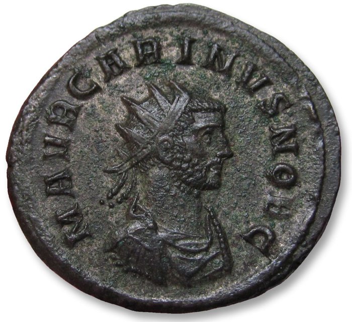 Romarriket Carinus as Caesar Antoninianus Rome mint 5th officina 282-283 AD - PRINCIPI IVVENT -