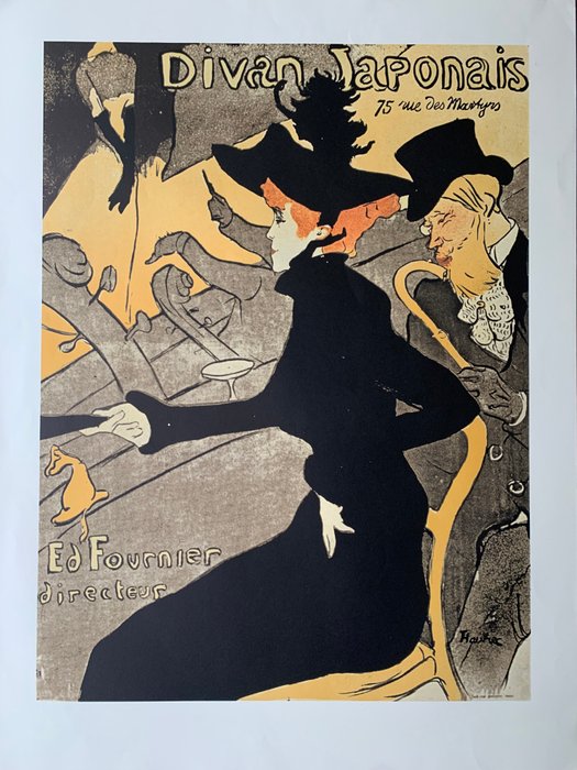 Henri de Toulouse Lautrec - Divan Japonais - 1990‹erne