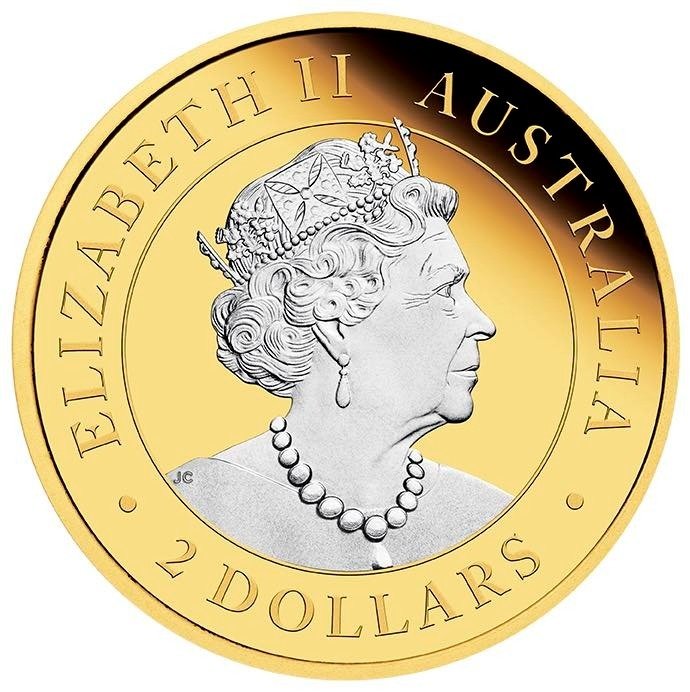 Australien 2 Dollars 2022 Kangaroo 2 Oz (999)