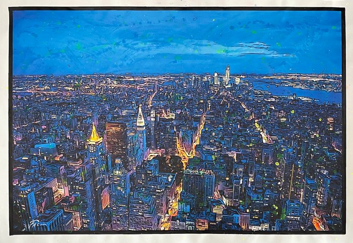 Joaquim Falco (1958) - Sky over Manhattan. XL