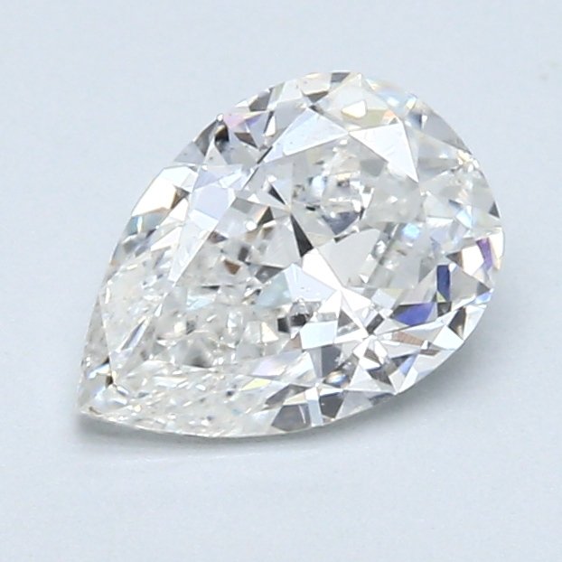 1 pcs Diamant  (Natur)  - 1.01 ct - Pære - F - SI1 - Gemological Institute of America (GIA)