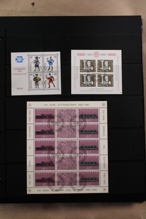 Schweiz 1937/2000 - Assorterede blokke - Gratis forsendelse over hele verden