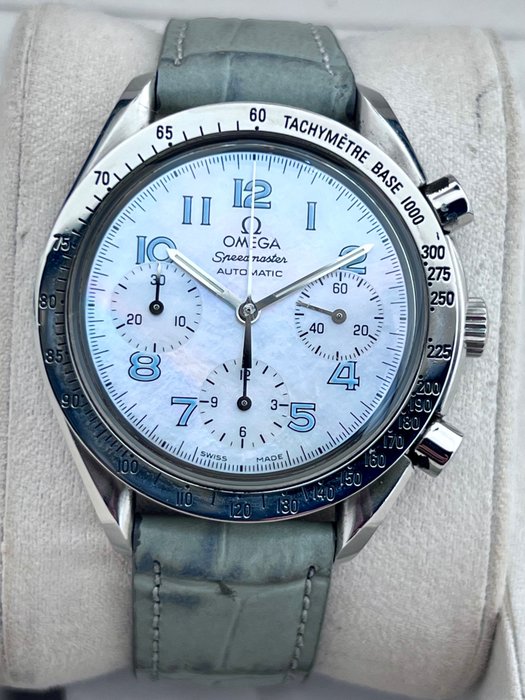 Omega - Speedmaster Reduced Automatic Chronograph MOP Dial - - 175.0041 - Unisex - 2000-2010